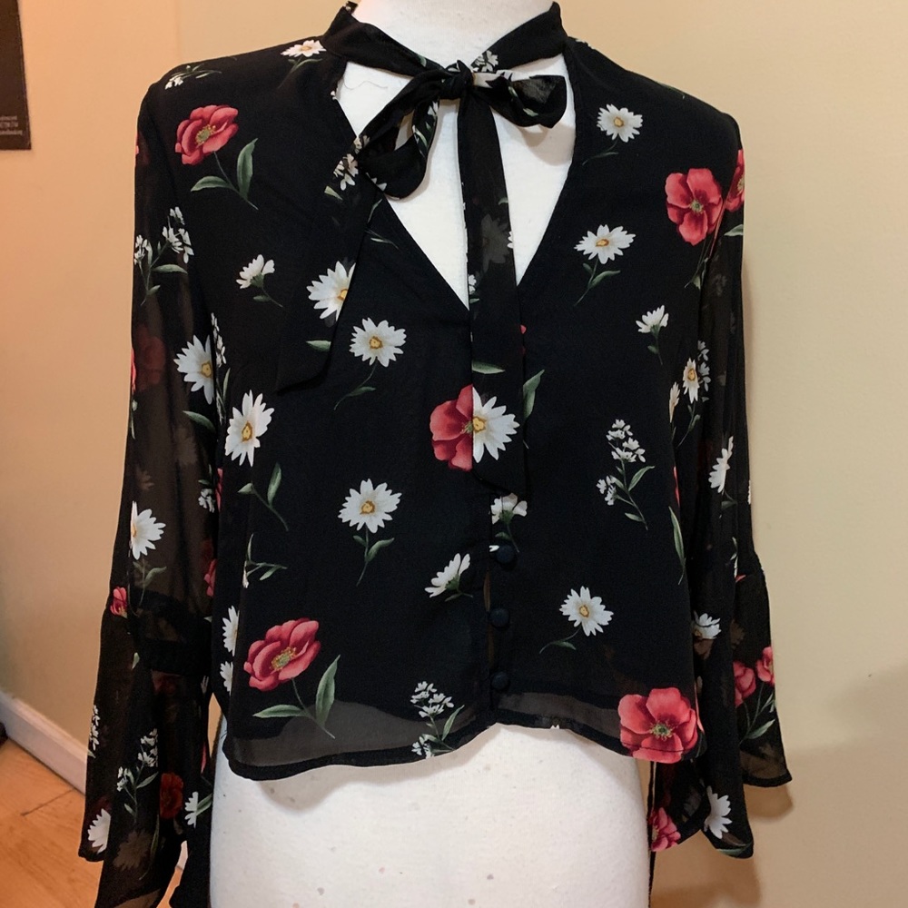 Floral blouse forever 21